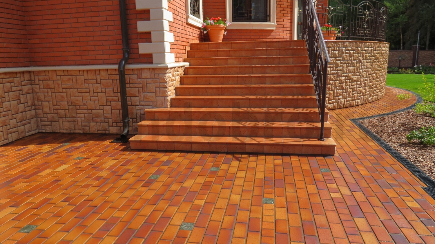 Тротуарный кирпич Herbstlaub